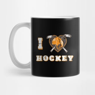 I Love Hockey Mug